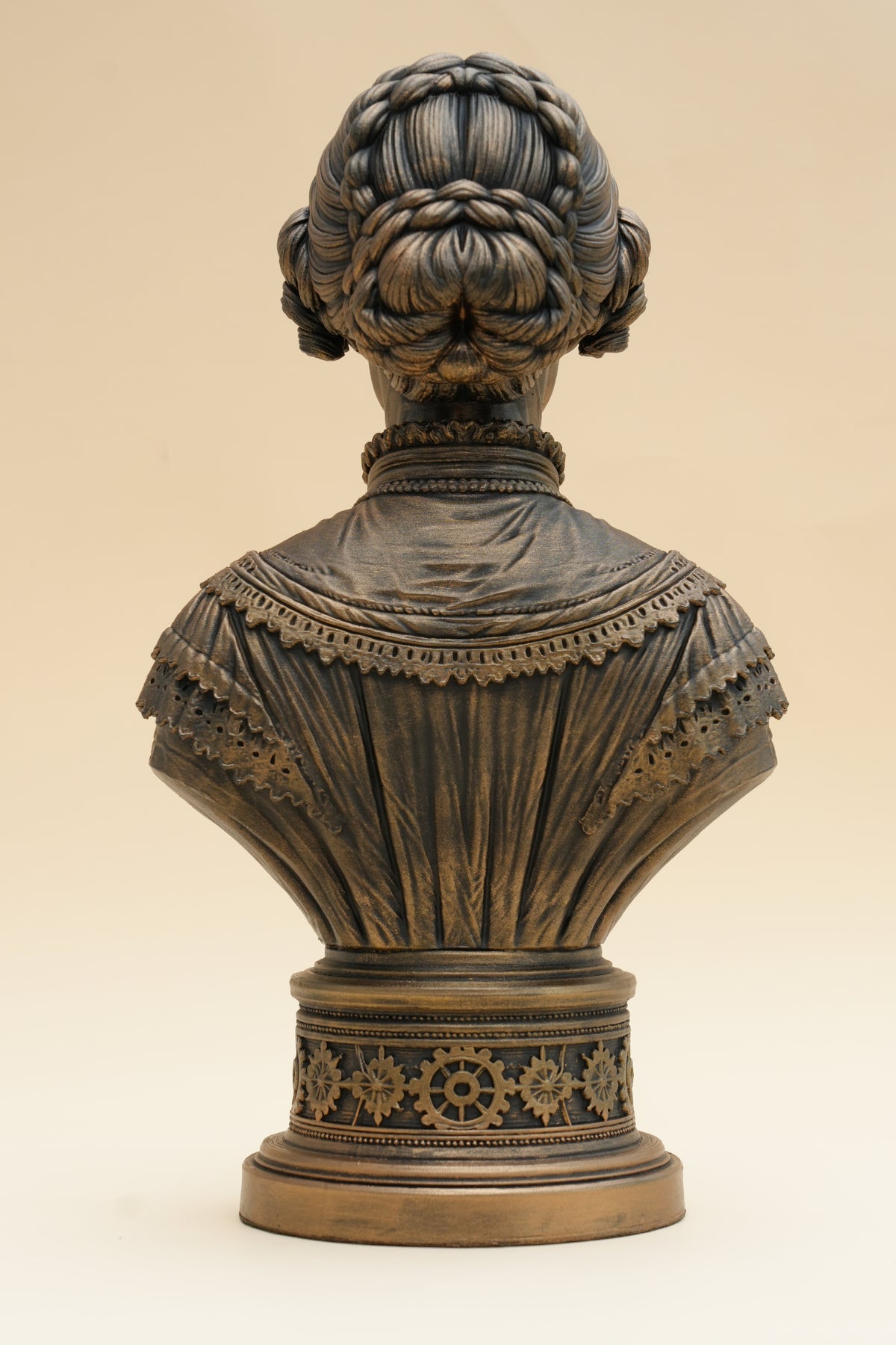 Ada Lovelace bust, rear view