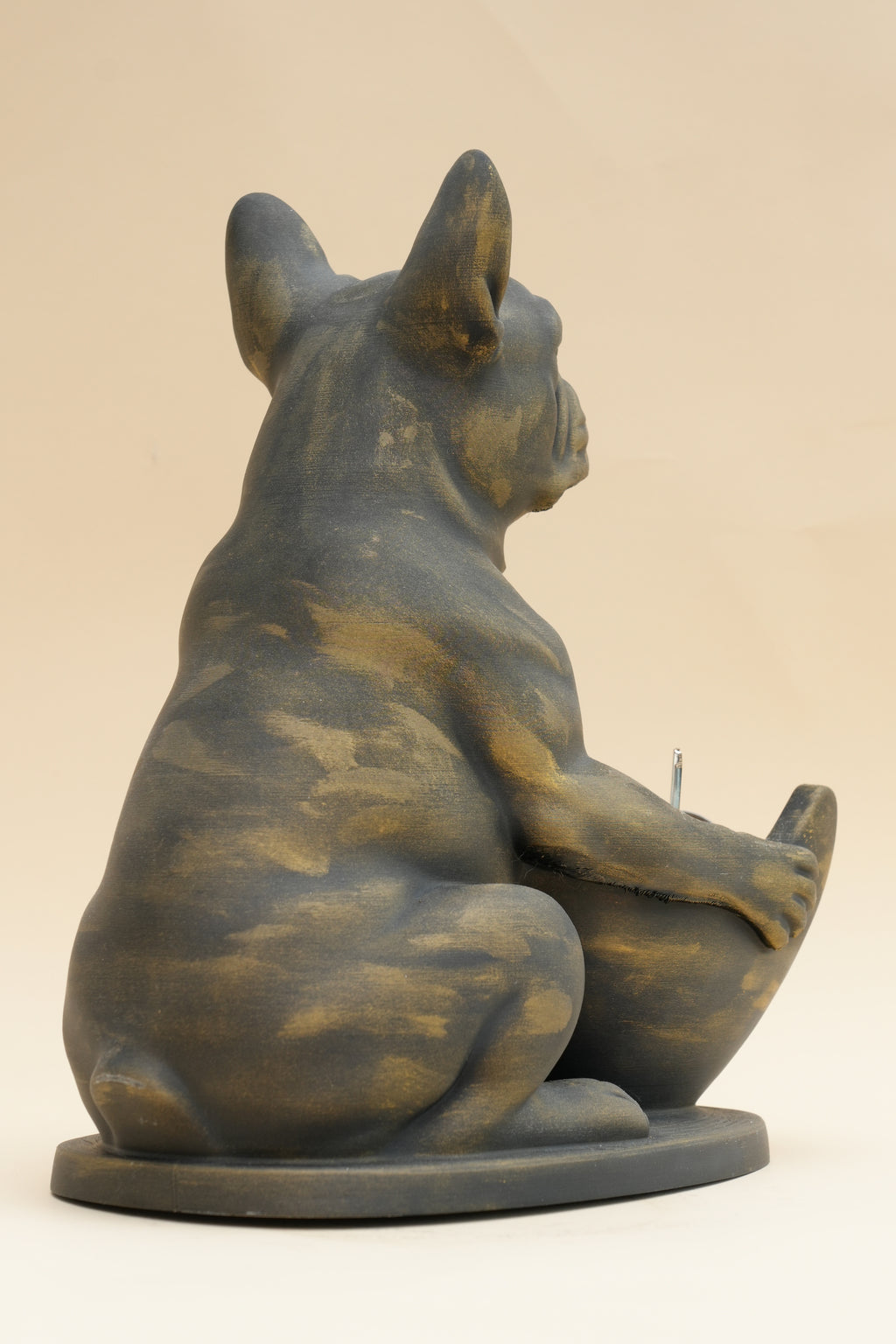 Frenchie Key Bowl, rear view
