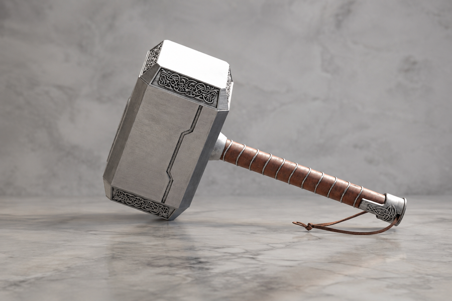 Thor’s Hammer Mjölnir display piece, main view