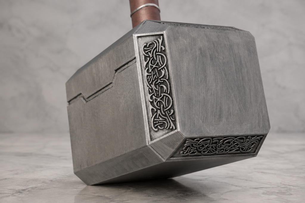 Thor’s Hammer, handle and end detail