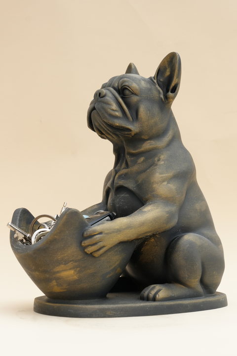 Frenchie Key Bowl functional printed object