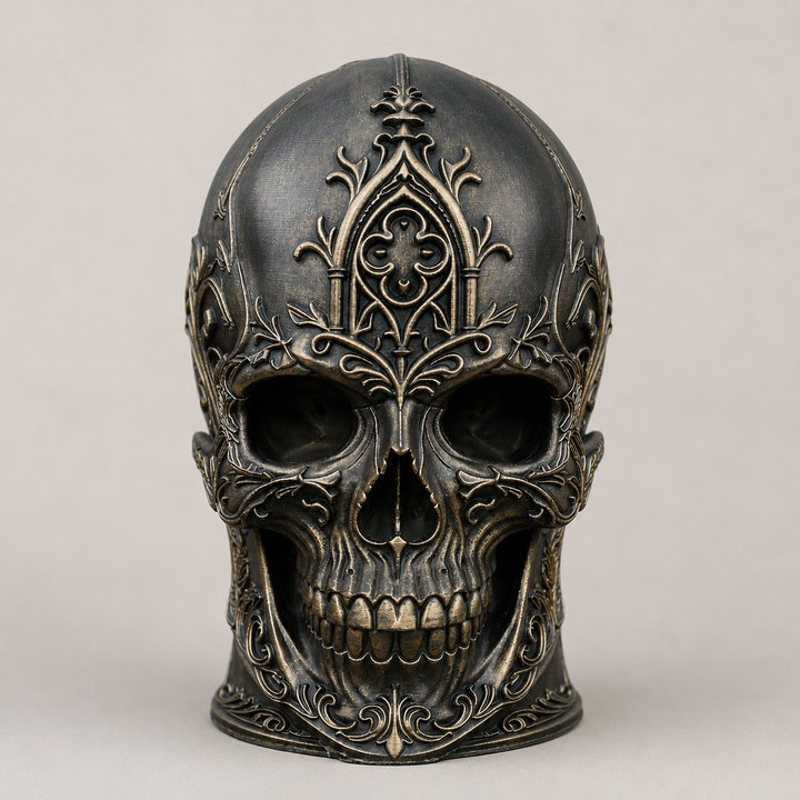 Victorian Filigree Skull
